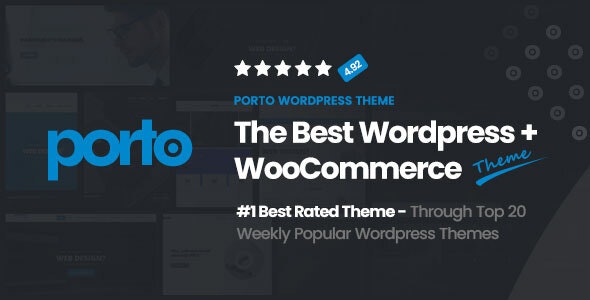 Porto Multipurpose & WooCommerce wordpress Theme