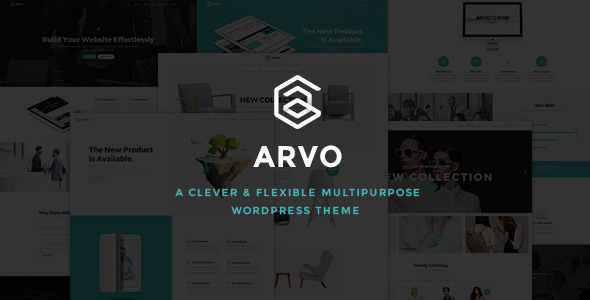 Arvo Nulled - Clever & Flexible Multipurpose Wordpress