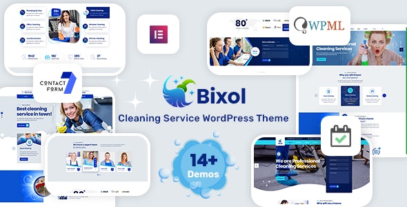Bixol - Cleaning Services WordPress Theme