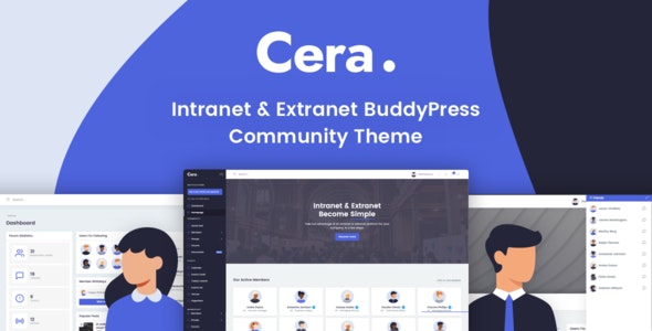 Cera - Intranet, Community & E-learning Theme