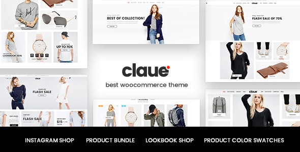 Claue Nulled - Clean, Minimal Elementor WooCommerce Theme
