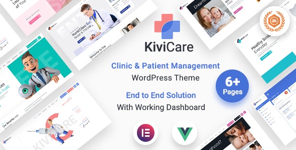 KiviCare – Medical Clinic & Patient Management Theme