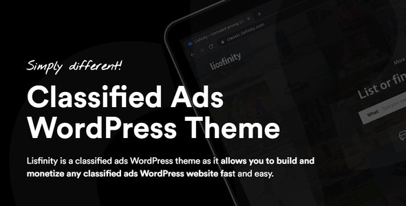 Lisfinity Nulled - Best Classified Ads WordPress Theme