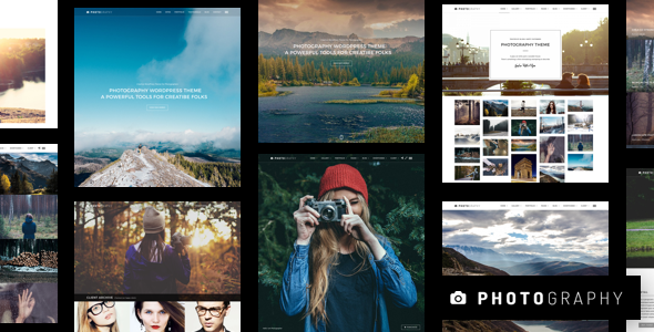 Photography Nulled - Responsive Photography Wordpress Theme