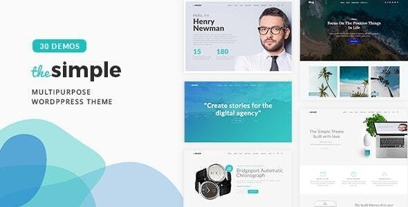 The Simple Nulled - Business WordPress Theme